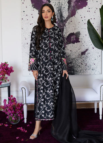 Farah Talib Aziz | Luna Eid Collection 24 | VITTORIA Black - House Of Anaya