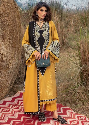 Saira Shakira | Raya Winter Stitched 23 | Amber - House Of Anaya