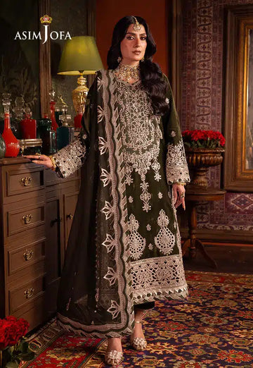 Asim Jofa | Makhmal Wedding Velvet 23 | AJMM-05 - House Of Anaya