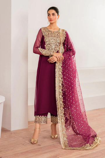 Baroque | EMBROIDERED CHIFFON PR-997 - House Of Anaya
