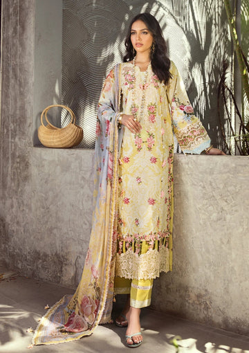 ELAF Signature Embroidered Lawn 3Pc Suit ESL-02A PIXIE DUST