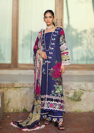 ELAF Signature Embroidered Lawn 3Pc Suit ESL-08A SINCLAIR