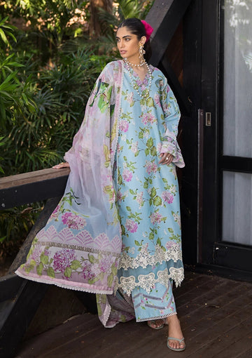 ELAF Signature Embroidered Lawn 3Pc Suit ESL-05A STARLIT HARMONY