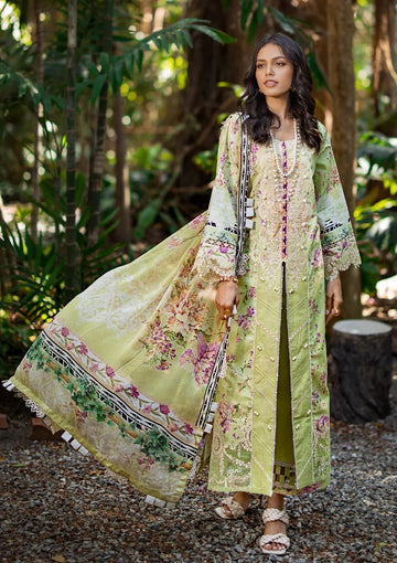 ELAF Signature Embroidered Lawn 3Pc Suit ESL-03B CLARISSE