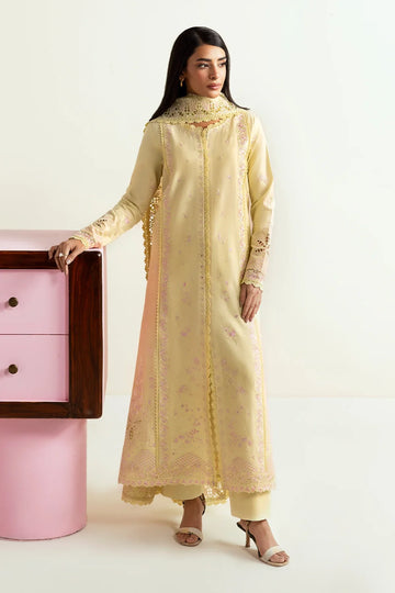 Afrozeh | Basic Pret 25 | Lemon lush