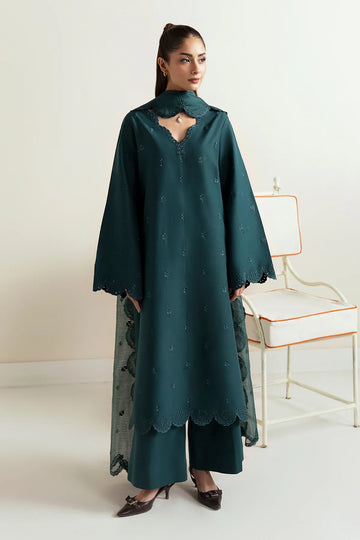 Afrozeh | Basic Pret 25 | Dark Kiwi