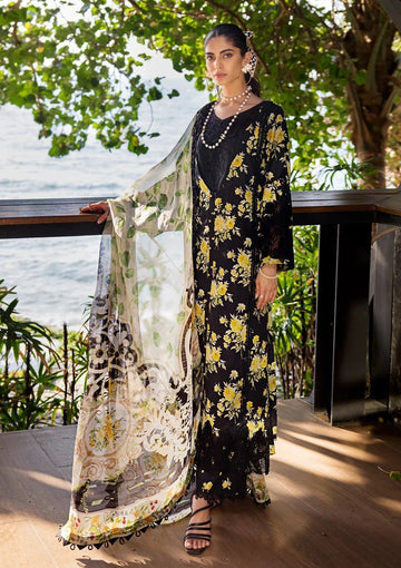 ELAF Signature Embroidered Lawn 3Pc Suit ESL-06A ECLIPSED DREAM