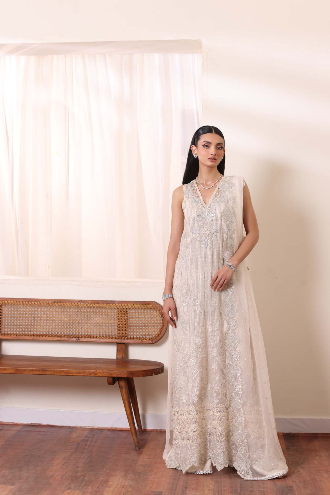 Noor by Saadia Asad | Noor Chiffon De Luxe | D5 - House Of Anaya