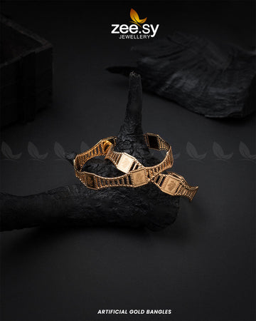 Artificial Gold Bangles - House Of Zarish