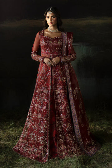 Hayat by Afrozeh Embroidered Organza 3Pc Suit AFH-24-02 ANAYA