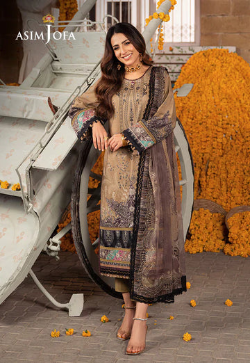 Asim Jofa | Aira Summer Prints | AJAR-16 - House Of Anaya