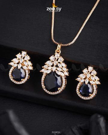 Zara's Pendant Set - House Of Zarish