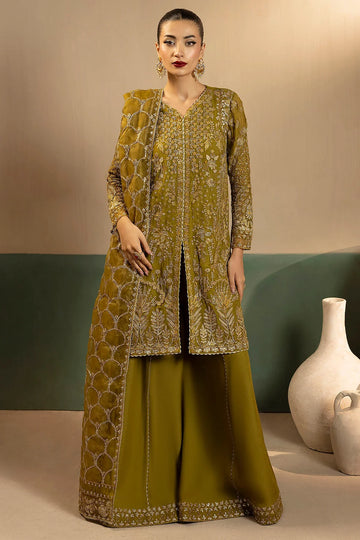 Motifz | EMBROIDERED CRINKLE CHIFFON | 5577-ROMY