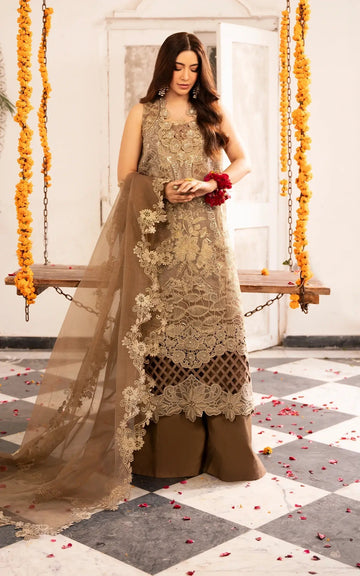Asifa and Nabeel | Sunehri Eid 25 | Mehrunisa-(SEF25-07) - House Of Zarish