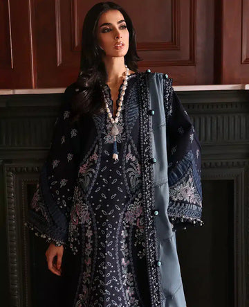 Republic Womenswear | Noemei Luxury Shawl 23 | NWU23-D5-B - House Of Anaya