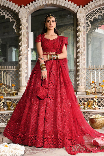 Qalamkar | Singhar Wedding Collection | RF-01 MUSKAAN - House Of Anaya