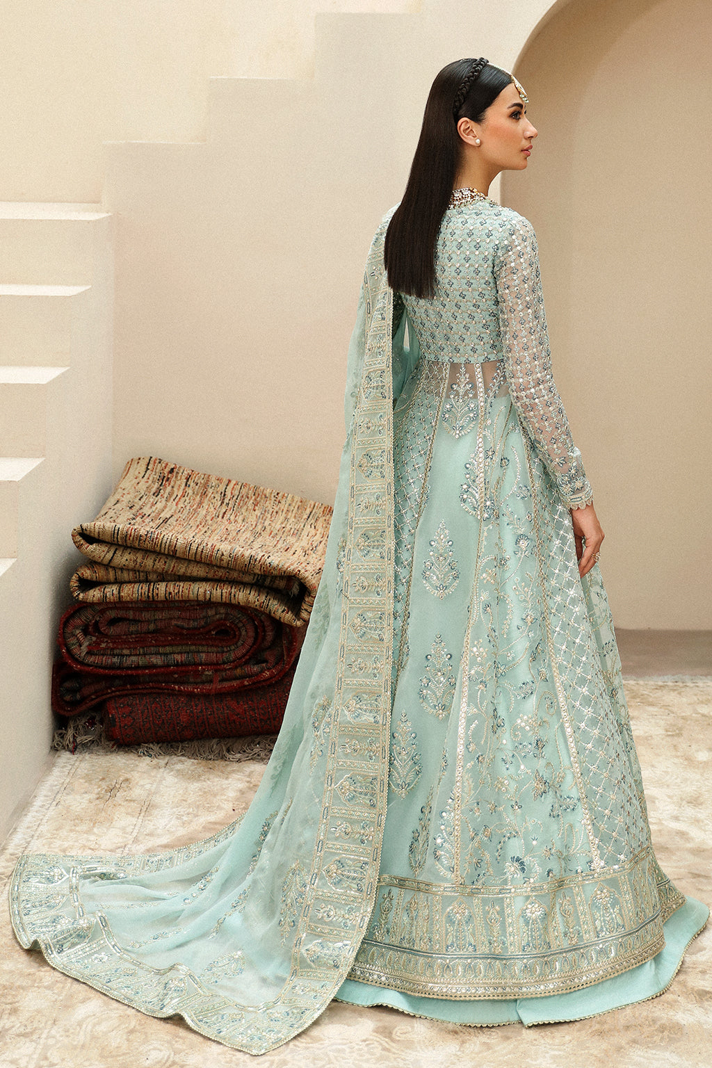 Afrozeh Shehnai Wedding Formal 3Pc Suit AFS-24-07 Tazmeen