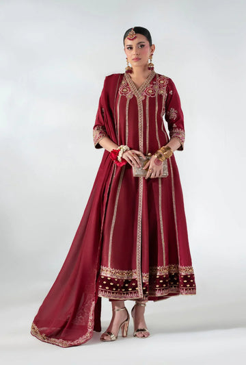 AJR Couture | AJR Luxe Pret'25 | Ruby Raffia