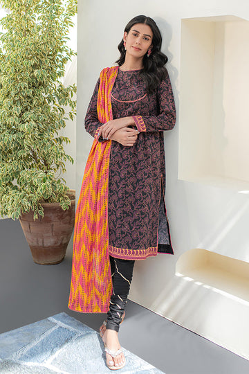 Zellbury | Unstitched 2 Piece Lawn | Shirt Dupatta - 1153 - House Of Zarish