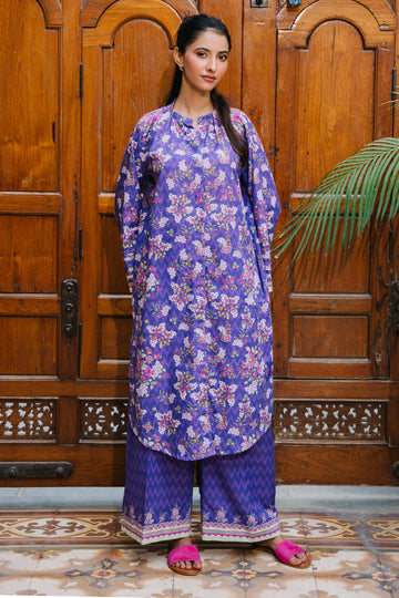 Zellbury | Unstitched 2 Piece Khaddar | Shirt Shalwar - 0259 - House Of Zarish