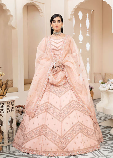 AKBAR ASLAM BLUSH U-1442 FORMAL COLLECTION STITCHED - Riwayat-e-khas