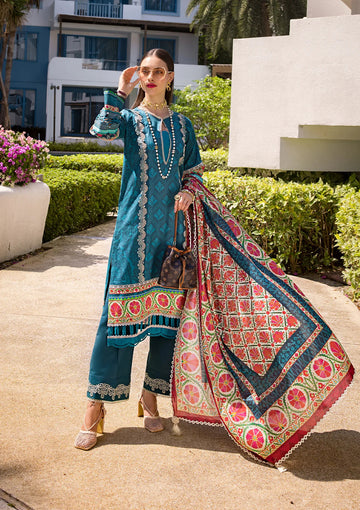 Elaf Premium | Prints Collection 2024 | EOP-07A FAUNA - House Of Anaya