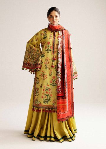 Hussain Rehar | Winter Shawl Khaddar 23 | Ember - House Of Anaya