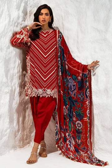 Sana Safinaz | Muzlin Summer 24 | 002A-CI - House Of Anaya