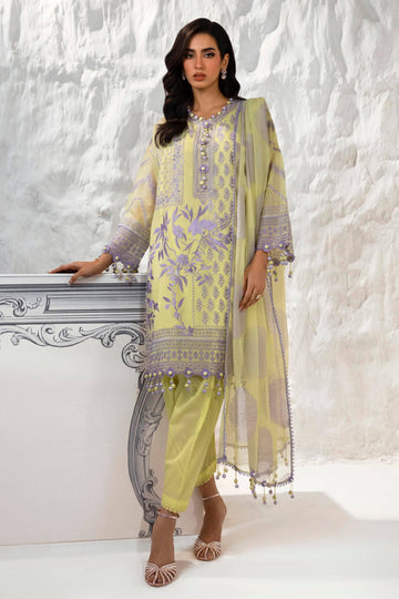 Sana Safinaz | Muzlin Summer 24 | 010A-CT - House Of Anaya