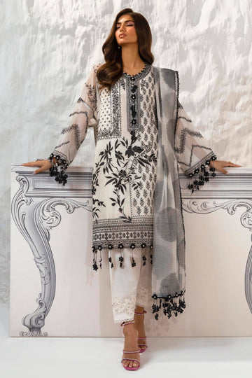 Sana Safinaz | Muzlin Summer 24 | 010B-CT - House Of Anaya