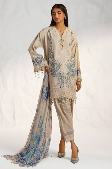 Sana Safinaz | Muzlin Summer 24 | 012B-CJ - House Of Anaya
