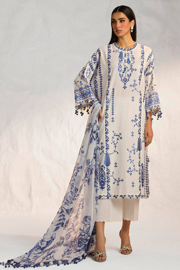 Sana Safinaz | Muzlin Summer 24 | 017A-CJ - House Of Anaya