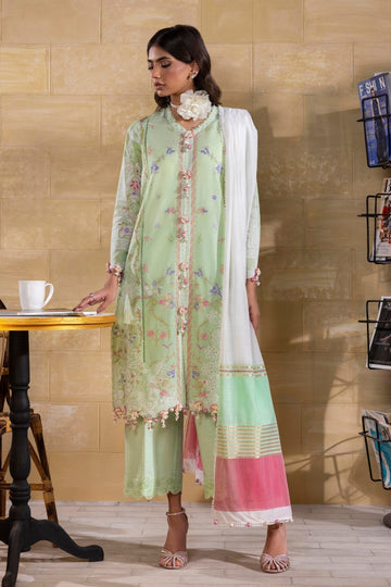 Sana Safinaz | Muzlin Spring 25 | M251-008A-3DG - House Of Anaya