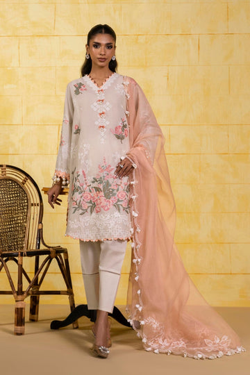 Sana Safinaz | Muzlin Spring 25 | M251-016A-3CT - House Of Anaya