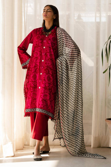 Sana Safinaz | Mahay Spring 24 | H241-010A-3CI - House Of Anaya