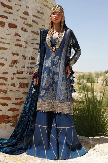 Sana Safinaz | Winter Luxury 23 | S231-001B-DF - House Of Anaya