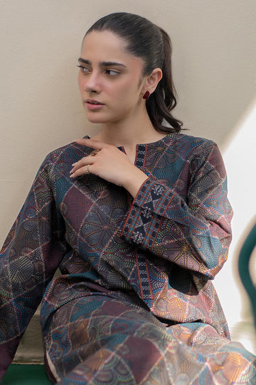 Zellbury | Winter Pret | Kurta - 3042 - House Of Zarish