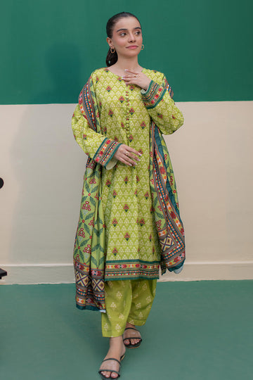 Zellbury | Winter Pret | Kurta Shawl Trouser - 2943 - House Of Zarish