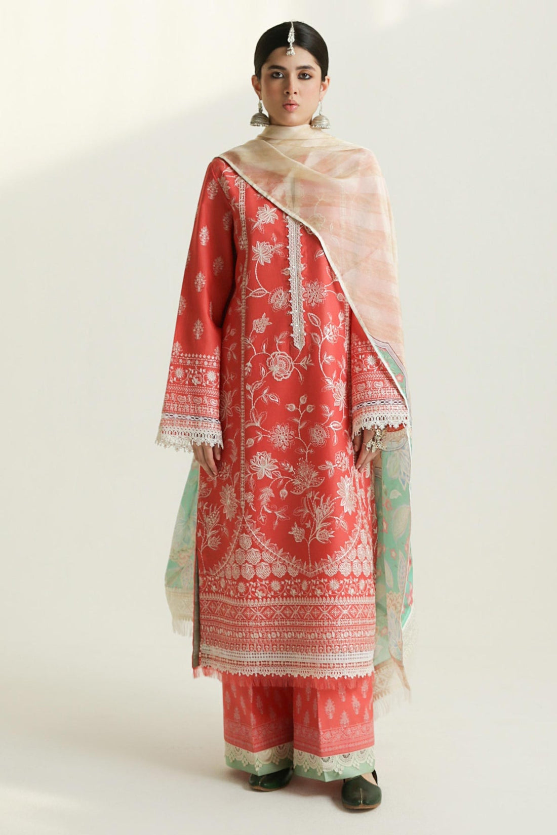 Zara Shahjahan | Luxury Lawn 24 | MAHI-1A