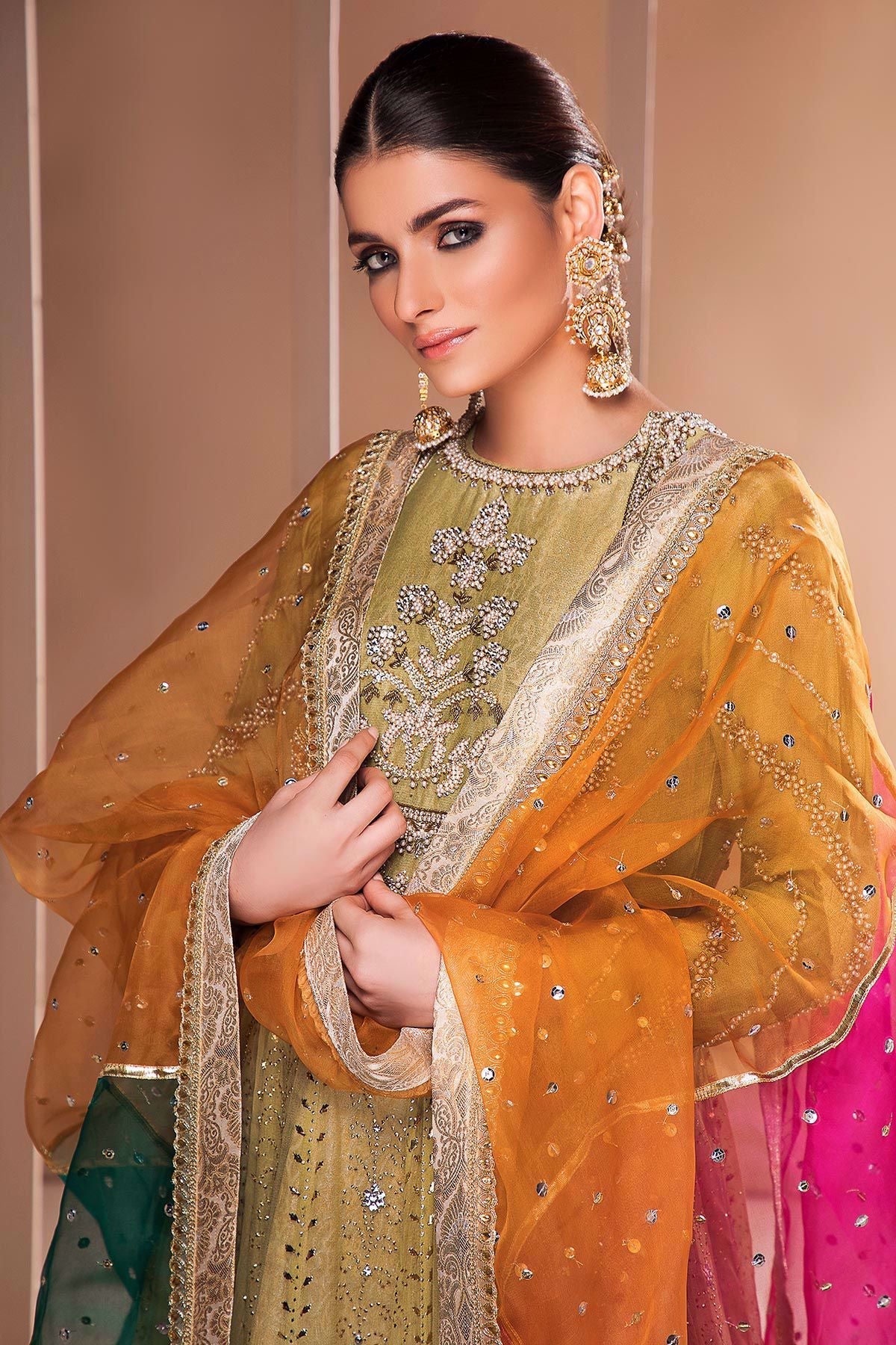 Annus Abrar | Festive Formal | Amara - green