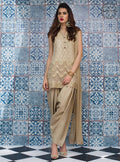 Zainab Chottani | Luxury Pret | GOLDEN BEIGE