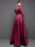 Zainab Chottani | Semi Formals | MAROON GOWN
