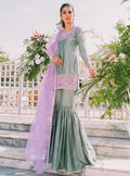 Zainab Chottani | Semi Formals | MINTY AMETHYST