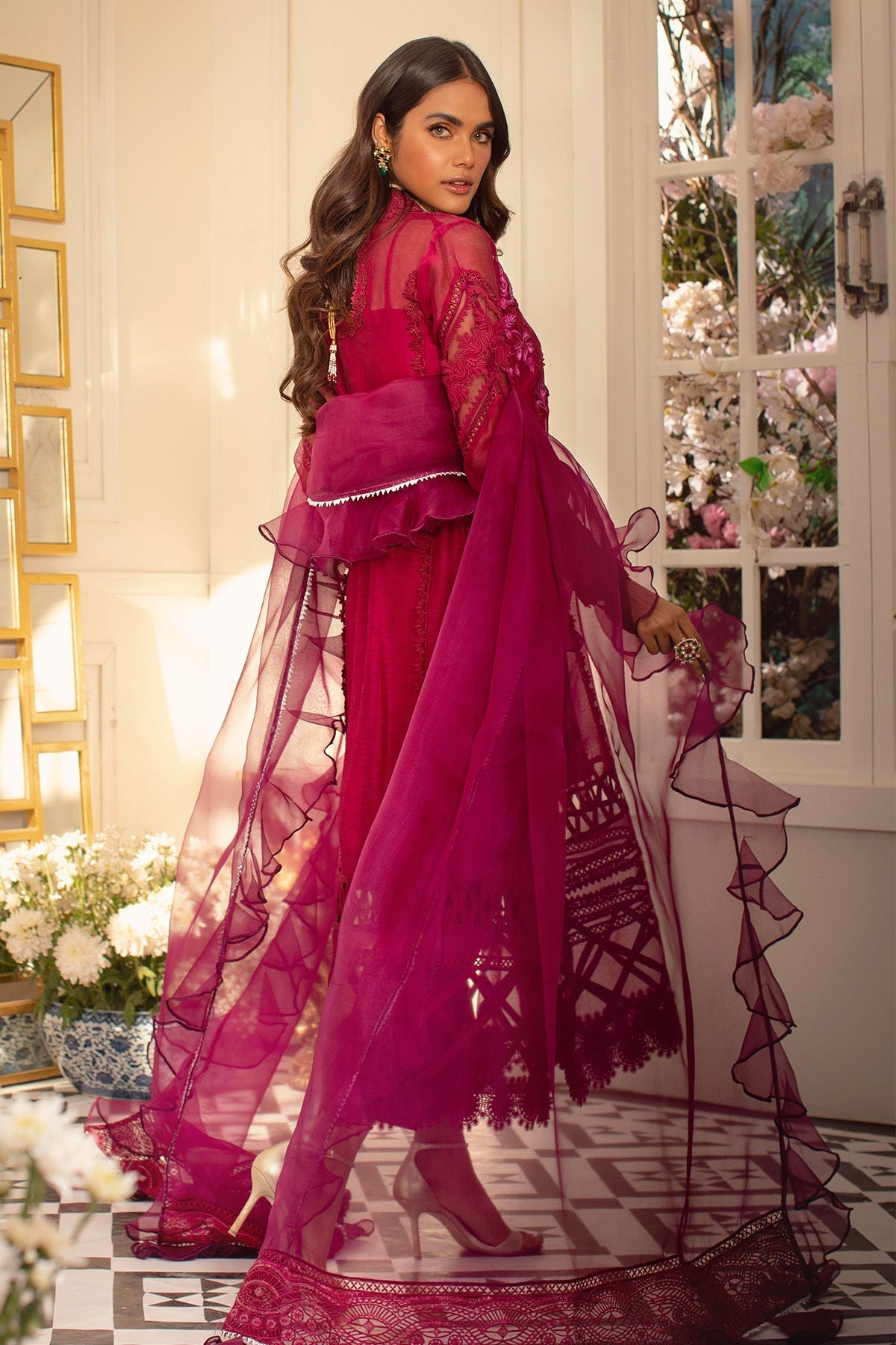 Annus Abrar | Designer Picks 24 | CALLA-CRANBERRY