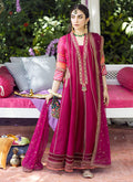 Farah Talib Aziz | Designer Picks 24 | ZAREEN FUCHSIA KALIDAAR AND DUPATTA
