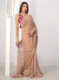 Zainab Chottani | Semi Formals | RAVISHING ROSE SAREE
