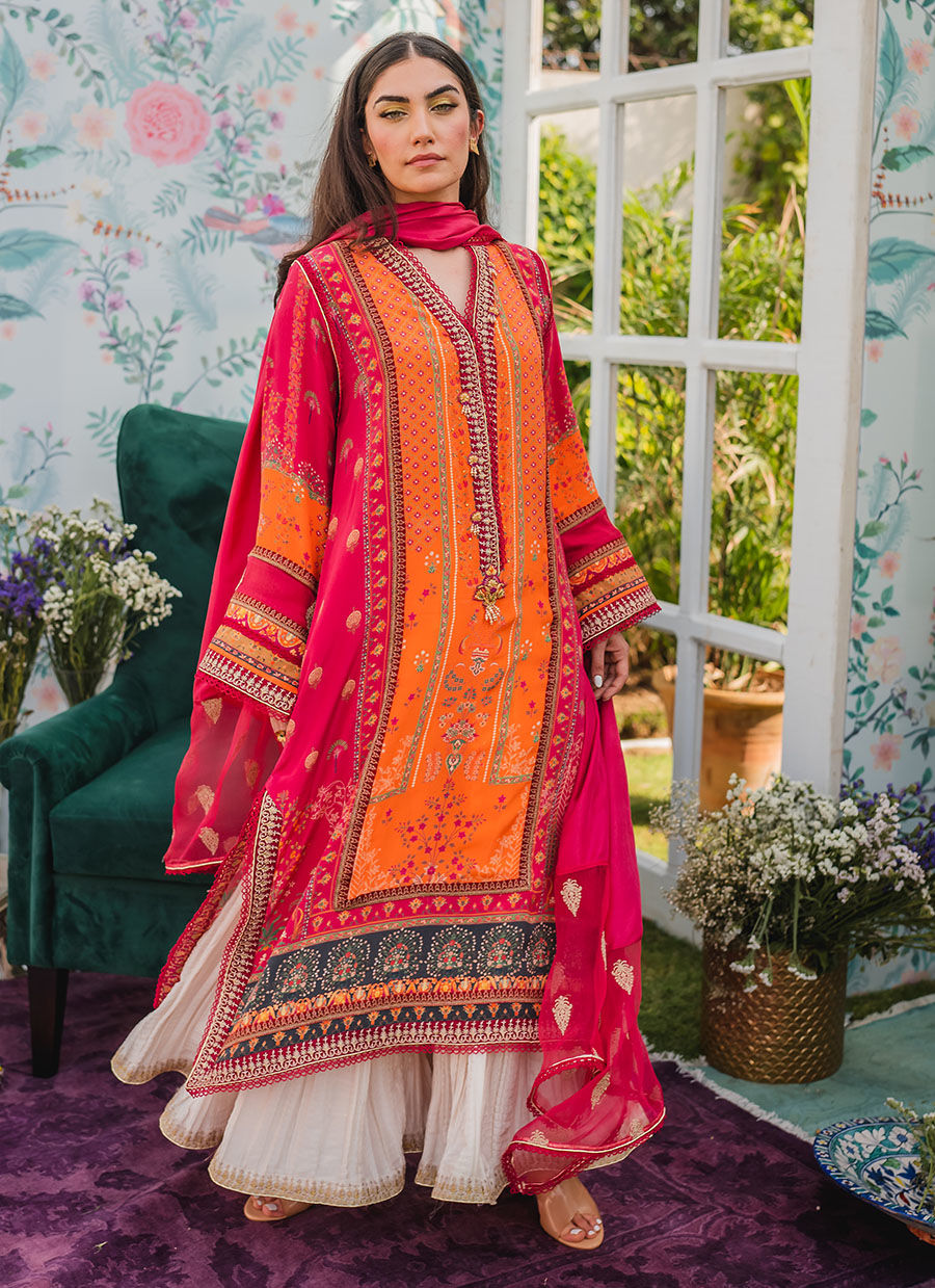 Farah Talib Aziz | Designer Picks 24 | BLAZER SHIRT AND DUPATTA