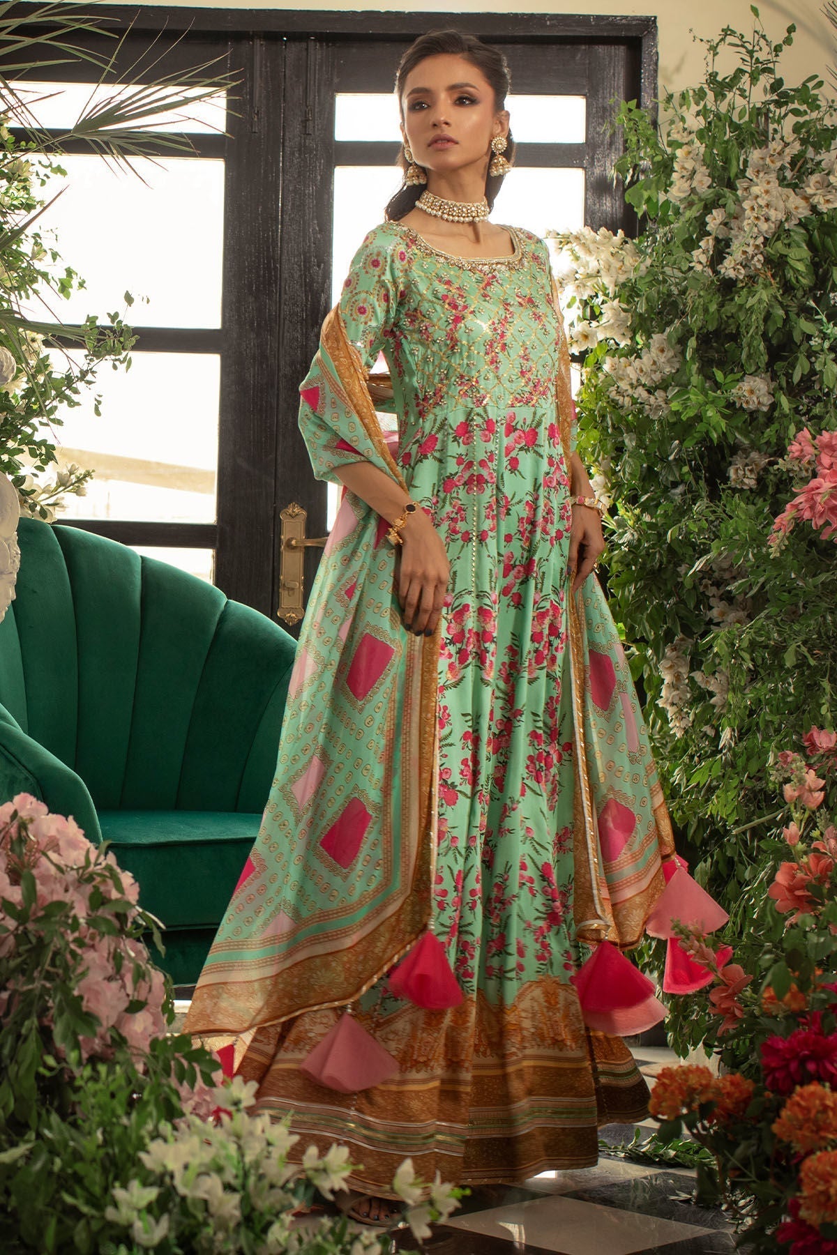 Annus Abrar | Luxe Silk Pret | JABEEN KALIDAR