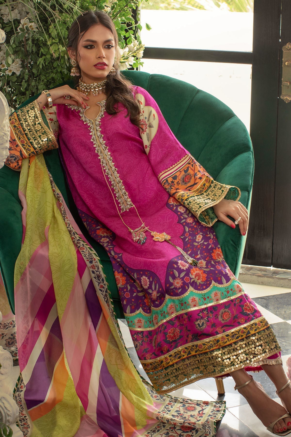 Annus Abrar | Luxe Silk Pret | RASHA