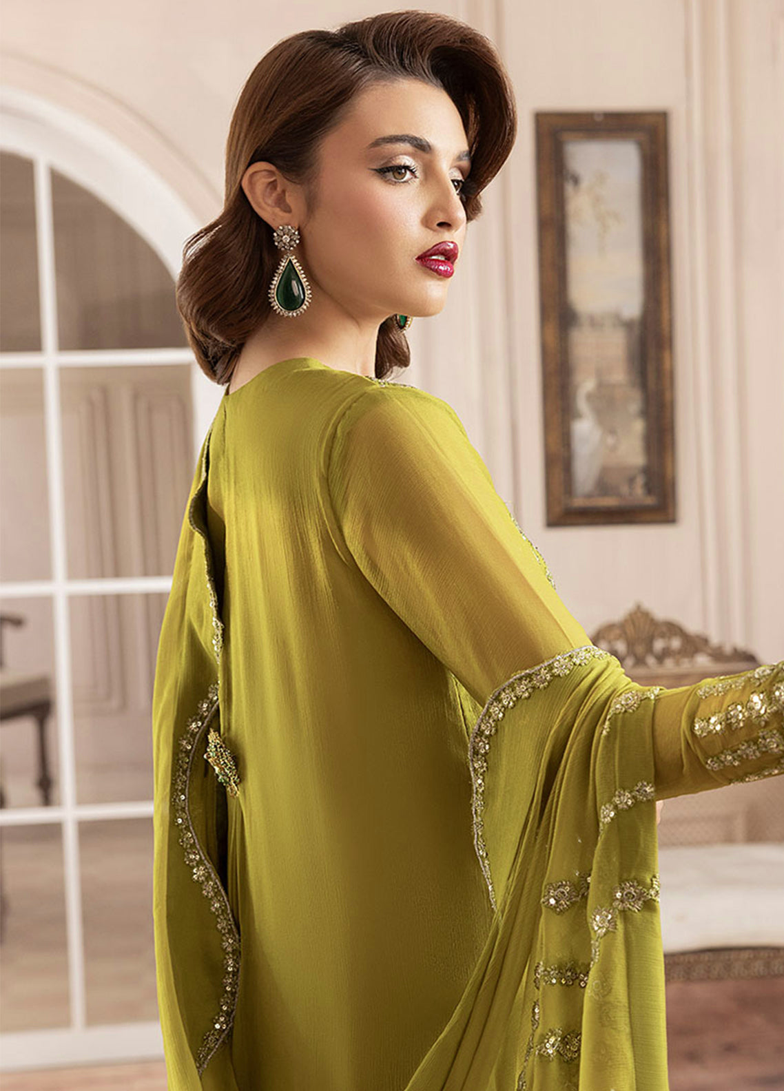 Sahane | Elyssa Festive Chiffon | CT-19001 Eve - ELYSSA - House Of Zarish